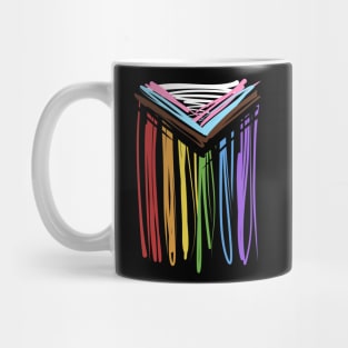 Progress Scribble Flag Mug